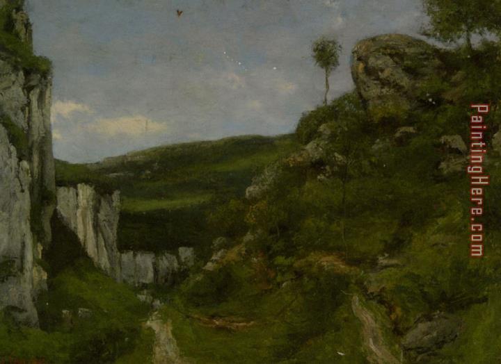 Gustave Courbet Landscape